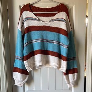 Shein Striped Sweater